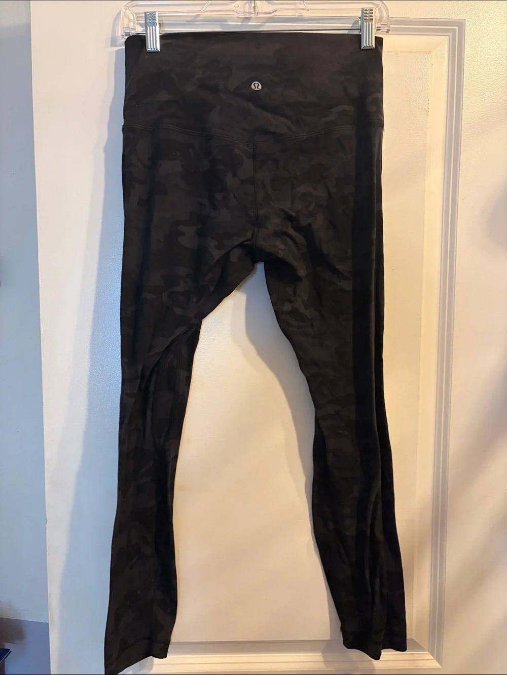 lululemon athletica Black Camo Leggings